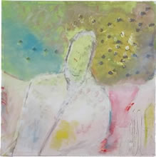 Everyman #4 36x36 in. acrylic and ink on canvas 