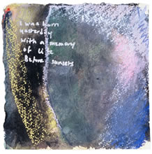 Mahaba's Series #1 8x8 in. mixed media 